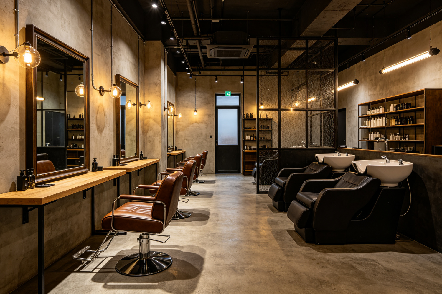 剪约造型门店环境